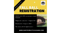 Fall Ball Registration Now Open!